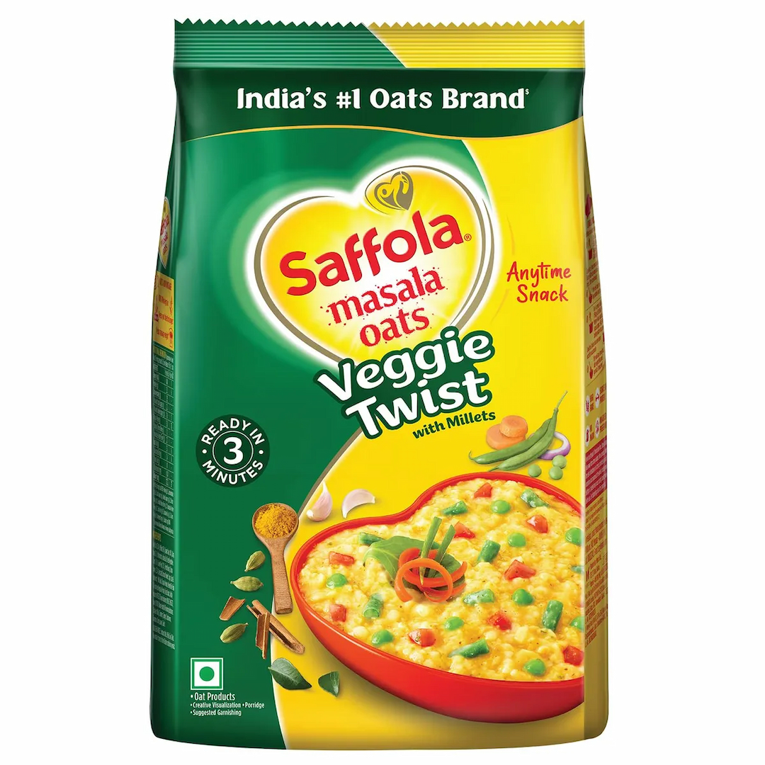 Saffola oats veggic twist 500g