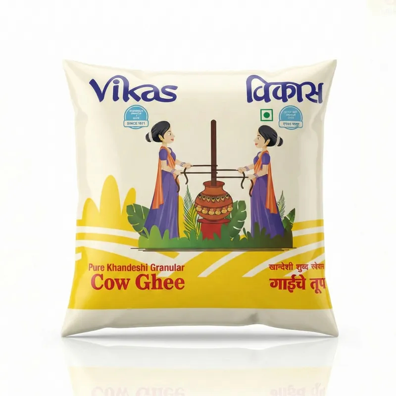 Vikas cow ghee refill 500ml